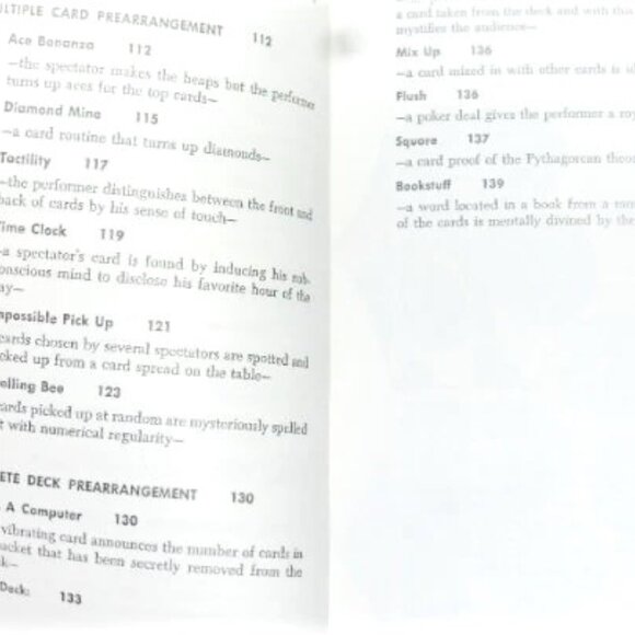 1975 1st Print  Amazing CARD TRICKS for Anyone Who Can Count by Temple Patton Ma - Picture 4 of 7